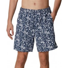Columbia Men's Super Backcast Water Collegiate Navy Kona Prit Shorts