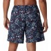 Columbia Men's Super Backcast Water Collgt Nvy Americana Fish Shorts
