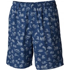 Columbia Men's Super Backcast Water Cool Gr Reel Dreamz Prnt Shorts