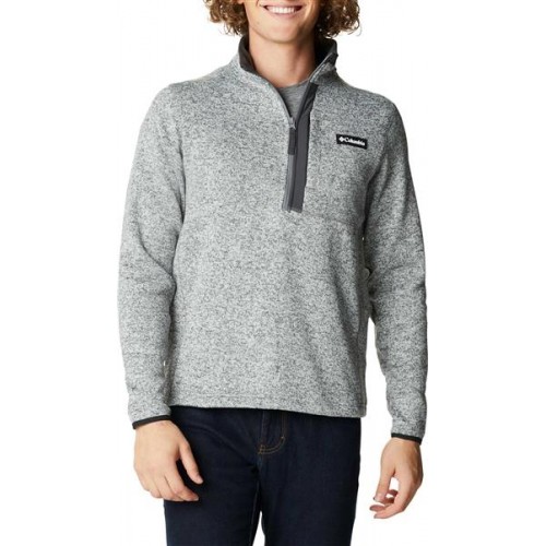 Columbia Men's Sweater Weather 1/2 Zip City Grey/Shark Pullover Columbia Men's Sweater Weather 1/2 Zip City Grey/Shark Pullover