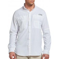 Columbia Men's Tamiami II Long Sleeve White Shirt