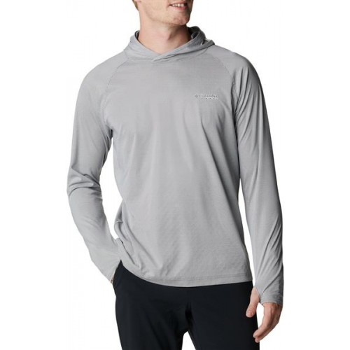 Columbia Men's Terminal Deflector Ice City Grey Hoodie Columbia Men's Terminal Deflector Ice City Grey Hoodie