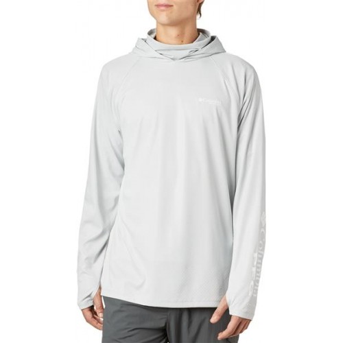 Columbia Men's Terminal Deflector ZERO Cool Grey Hoodie Columbia Men's Terminal Deflector ZERO Cool Grey Hoodie