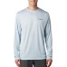 Columbia Men's Terminal Tackle PFG Fish Flag Long Sleeve Cool Grey/TX Fish Shirt Columbia Men's Terminal Tackle PFG Fish Flag Long Sleeve Cool Grey/TX Fish Shirt