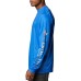 Columbia Men's Terminal Tackle PFG Long Sleeve Vivid Blue/Marlin Camo Shirt Columbia Men's Terminal Tackle PFG Long Sleeve Vivid Blue/Marlin Camo Shirt