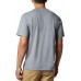 Columbia Men's Thistletown Park Crew T-Shirt - Big & Grey Ash Heather Tall