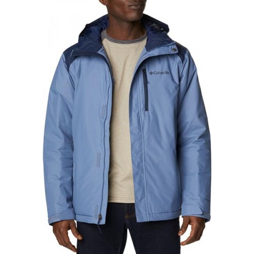 Columbia Men's Tipton Peak Insulated Bluestone/Collegiate Navy Jacket Columbia Men's Tipton Peak Insulated Bluestone/Collegiate Navy Jacket