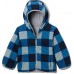Columbia Toddler Boys' Reversible Double Trouble Insulated Col Gry/Brt Indg Chck Mlt Jacket