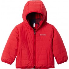 Columbia Toddler Boys' Reversible Double Trouble Insulated Mountain Red Jacket