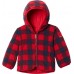 Columbia Toddler Boys' Reversible Double Trouble Insulated Mountain Red Jacket