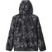 Columbia Youth Reversible Pixel Grabber Rain Black Trad Camo Jacket