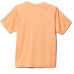 Columbia Youth Terminal Tackle PFG First On Water Short Sleeve Bright Nectar/Bass Shirt