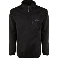 Drake Waterfowl Men's Endurance 1/4 Zip Black Pullover