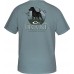 Drake Waterfowl Men's Standing Black Lab Ice Blue T-Shirt