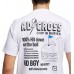 Men's Adidas Adicross Chip-in Golf White T-Shirt Men's Adidas Adicross Chip-in Golf White T-Shirt