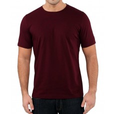 Men's Half Sleeve Cotton Plain T-Shirt, Maroon Men's Half Sleeve Cotton Plain T-Shirt, Maroon