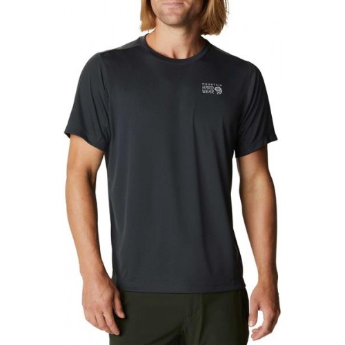 Mountain Hardwear Men's Wicked Tech Short Sleeve Dark Storm T-Shirt Mountain Hardwear Men's Wicked Tech Short Sleeve Dark Storm T-Shirt
