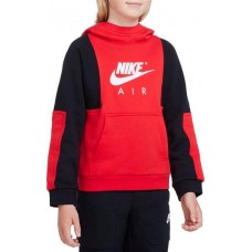 Nike Boys' Air Pullover University Red Hoodie