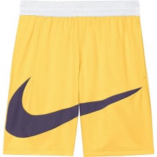 Nike Boys' Dri-FIT Basketball Citron Pulse/White Shorts