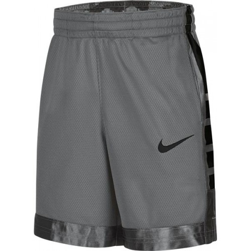 Nike Boys' Dri-FIT Elite Basketball Smoke Grey/Black Shorts Nike Boys' Dri-FIT Elite Basketball Smoke Grey/Black Shorts