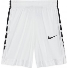 Nike Boys' Dri-FIT Elite Basketball White/Black Shorts Nike Boys' Dri-FIT Elite Basketball White/Black Shorts