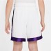 Nike Boys' Dri-FIT Elite Basketball White/Electro Purple Shorts Nike Boys' Dri-FIT Elite Basketball White/Electro Purple Shorts