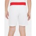 Nike Boys' Elite Graphic Basketball Shorts White/University Red Extended