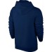 Nike Boys' Fleece Training Pullover Navy/White Hoodie Nike Boys' Fleece Training Pullover Navy/White Hoodie