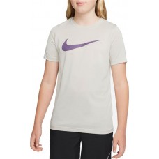 Nike Boys' Legend Dri-FIT Graphic Light Bone T-Shirt