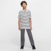 Nike Boys' Multi-Stripe Dry Victory Golf White Polo
