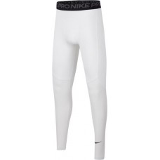 Nike Boys' Pro White/Black Tights Nike Boys' Pro White/Black Tights