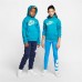 Nike Boys' Sportswear Club Pullover Chlorine Blue Hoodie Nike Boys' Sportswear Club Pullover Chlorine Blue Hoodie
