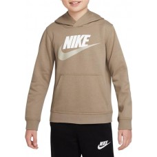 Nike Boys' Sportswear Club Pullover Khaki Hoodie