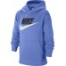 Nike Boys' Sportswear Club Pullover Royal Pulse Hoodie Nike Boys' Sportswear Club Pullover Royal Pulse Hoodie