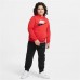 Nike Boys' Sportswear Club Pullover University Red Hoodie Nike Boys' Sportswear Club Pullover University Red Hoodie