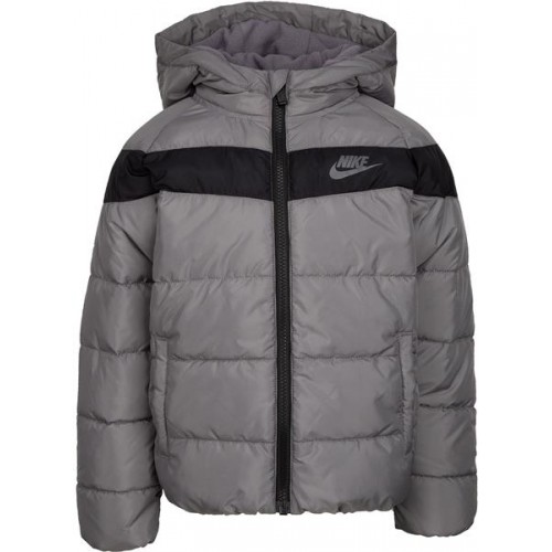 Nike Boys' Sportswear Filled Gunsmoke Grey Jacket Nike Boys' Sportswear Filled Gunsmoke Grey Jacket