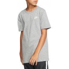 Nike Boys' Sportswear Futura Dk Grey Heather T-Shirt Nike Boys' Sportswear Futura Dk Grey Heather T-Shirt