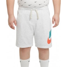 Nike Boys' Sportswear HBR Club Fleece Birch Heather Shorts Nike Boys' Sportswear HBR Club Fleece Birch Heather Shorts