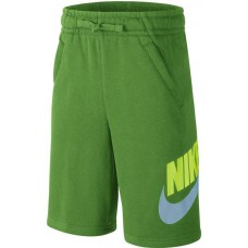 Nike Boys' Sportswear HBR Club Fleece Chlorophyll Shorts