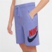 Nike Boys' Sportswear HBR Club Fleece Light Thistle Shorts Nike Boys' Sportswear HBR Club Fleece Light Thistle Shorts