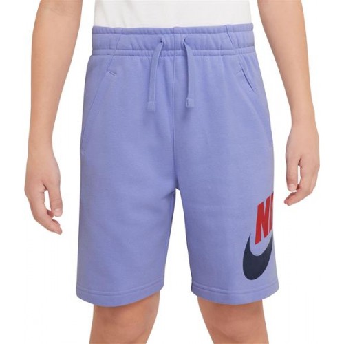 Nike Boys' Sportswear HBR Club Fleece Light Thistle Shorts Nike Boys' Sportswear HBR Club Fleece Light Thistle Shorts