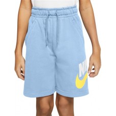 Nike Boys' Sportswear HBR Club Fleece Psychic Blue Shorts Nike Boys' Sportswear HBR Club Fleece Psychic Blue Shorts