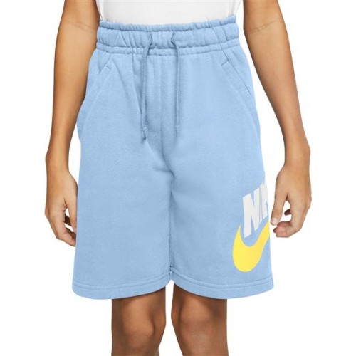 Nike Boys' Sportswear HBR Club Fleece Psychic Blue Shorts Nike Boys' Sportswear HBR Club Fleece Psychic Blue Shorts