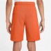 Nike Boys' Sportswear HBR Club Fleece Rush Orange Shorts