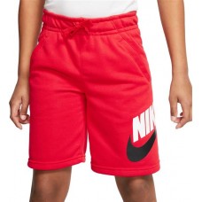 Nike Boys' Sportswear HBR Club Fleece University Red Shorts