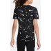 Nike Boys' Sportswear Swoosh Printed Black T-Shirt Nike Boys' Sportswear Swoosh Printed Black T-Shirt