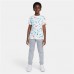 Nike Boys' Sportswear Swoosh Printed White T-Shirt Nike Boys' Sportswear Swoosh Printed White T-Shirt
