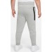 Nike Boys' Sportswear Tech Dk Grey Heather Fleece