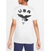Nike Boys' Sportswear USA Olympic Eagle White T-Shirt