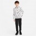 Nike Boys' Therma-FIT Friendship Bracelet Training White Hoodie